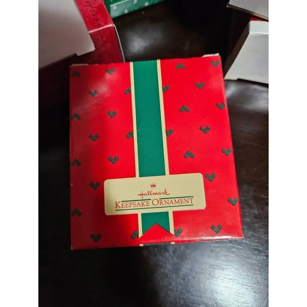 Vintage Hallmark Keepsake Fine Porcelain Ornament 'Betsey Clark' 1985 Christmas